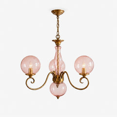 Celestine Glass Globe Chandelier