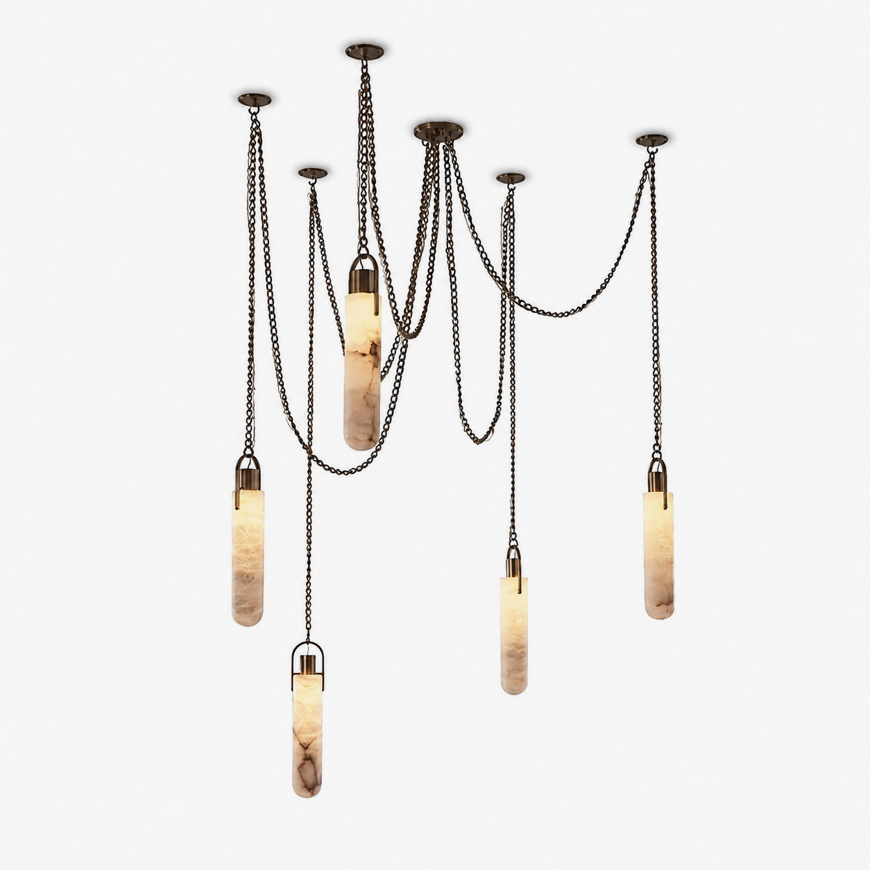 Flint Alabaster Pendant Lamp