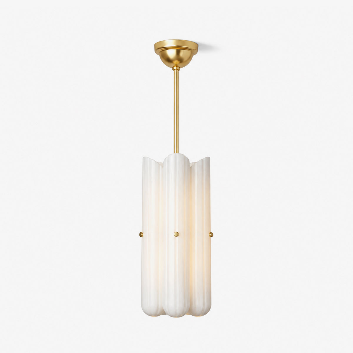 Liora Fluted Glass Pendant Light