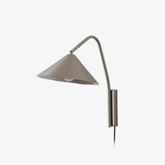 Veyra Scalloped Plug-In Wall Light