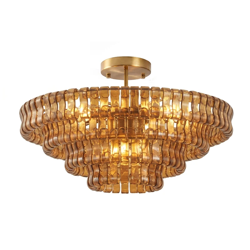 Ghiaccio Flush Mount Ceiling Lamp