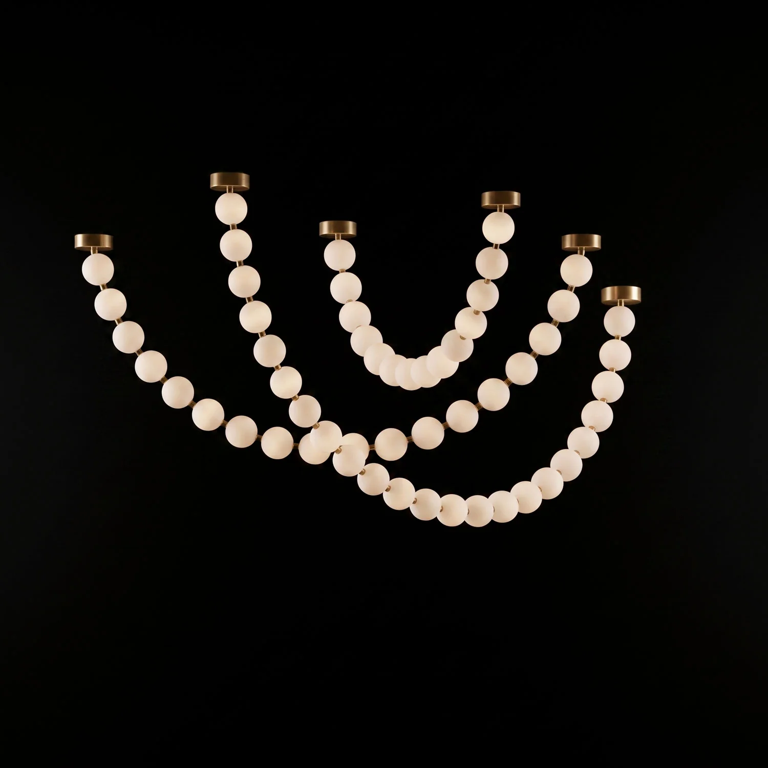 Pearl Necklace Chandelier