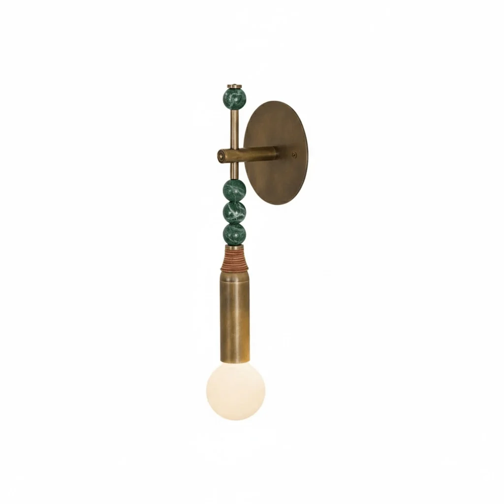 Perseva Pierced Marble Wall Sconce