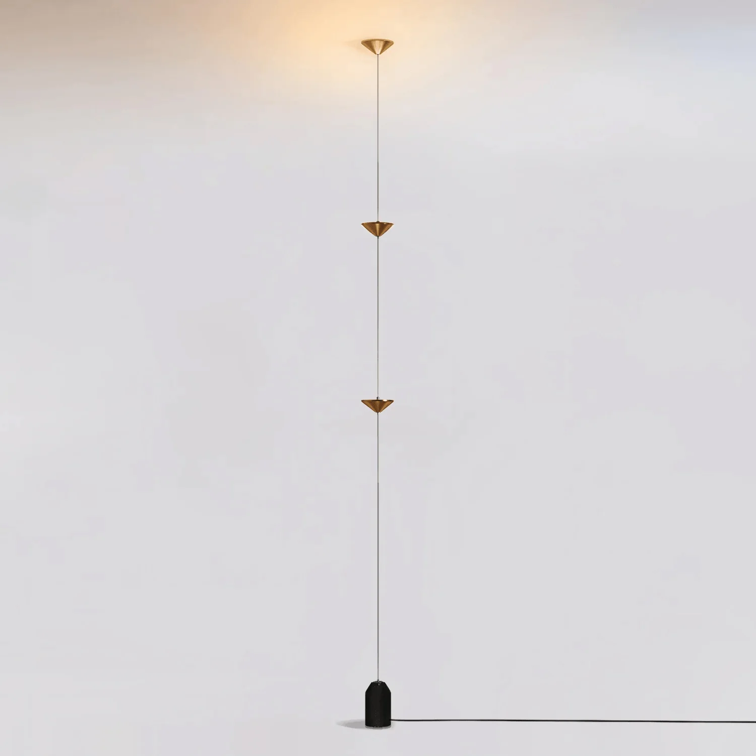 Aurevane Marble Tension Floor Lamp