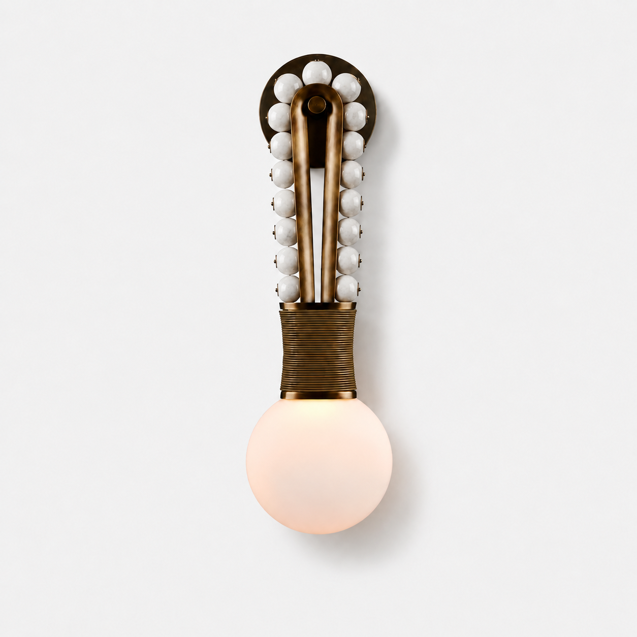 Loop Marble Wall Sconce