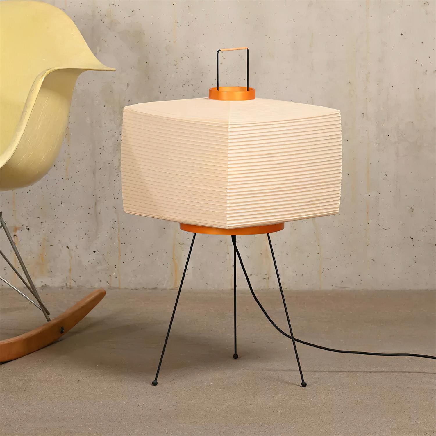 Sora Washi Paper Tripod Lamp
