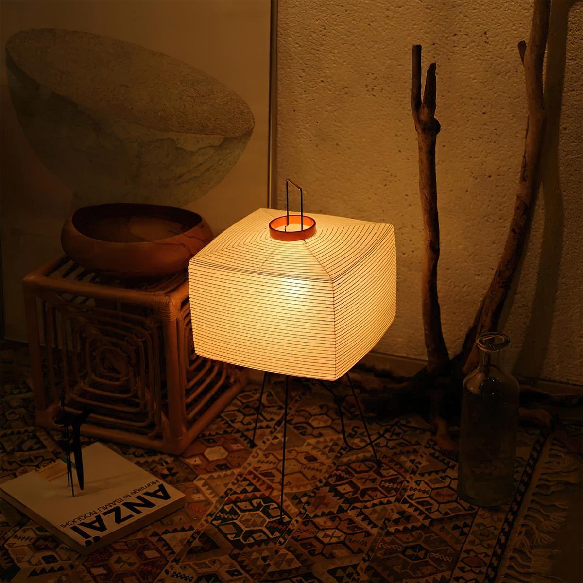 Sora Washi Paper Tripod Lamp