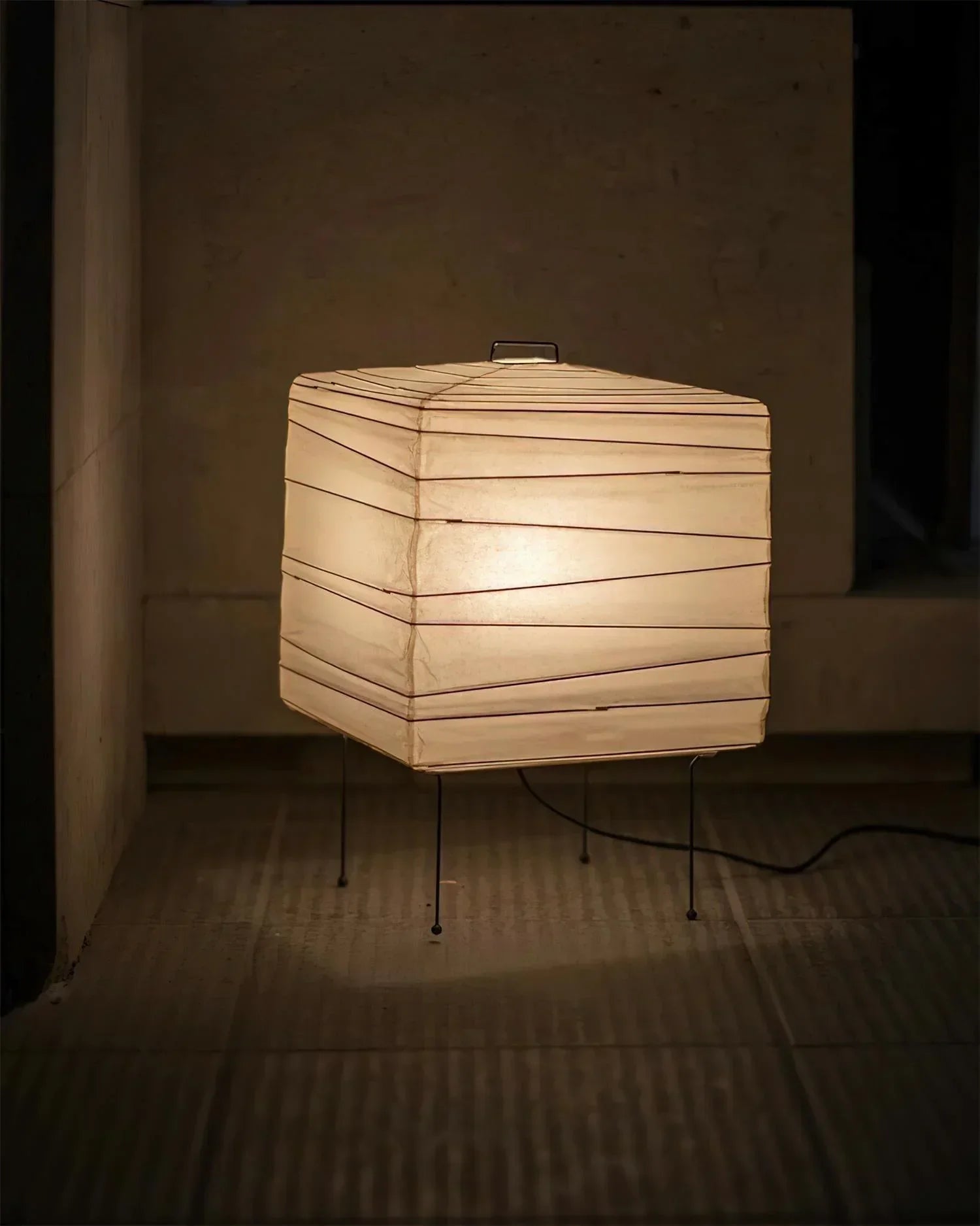 Washi Paper 3X Akari Table Lamp