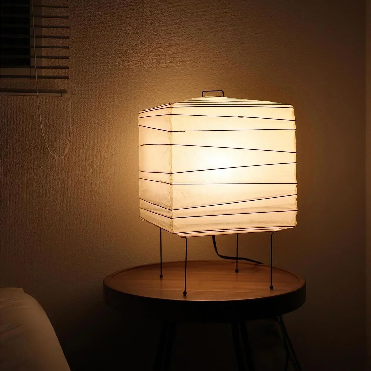 Washi Paper 3X Akari Table Lamp