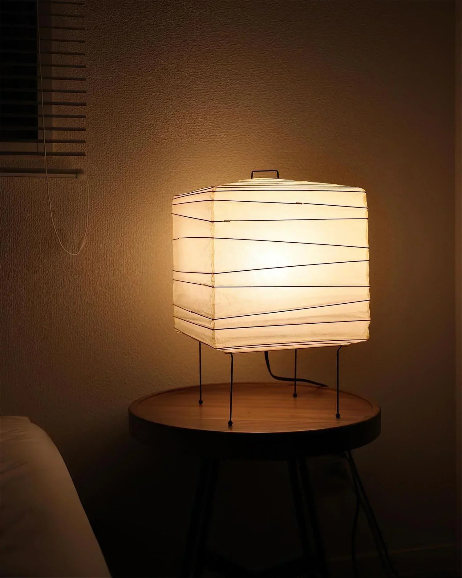Washi Paper 3X Akari Table Lamp