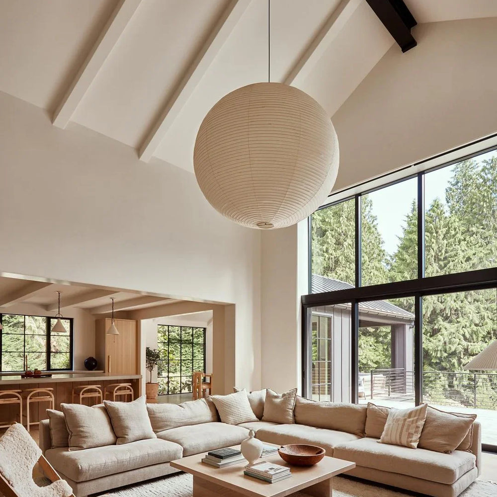 Suspension globe en papier Nuvora