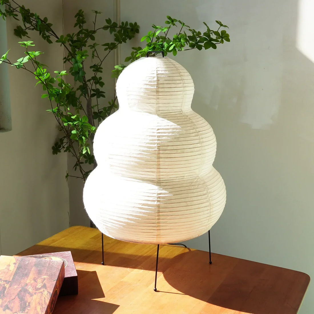 Oruva Paper Column Table Lamp