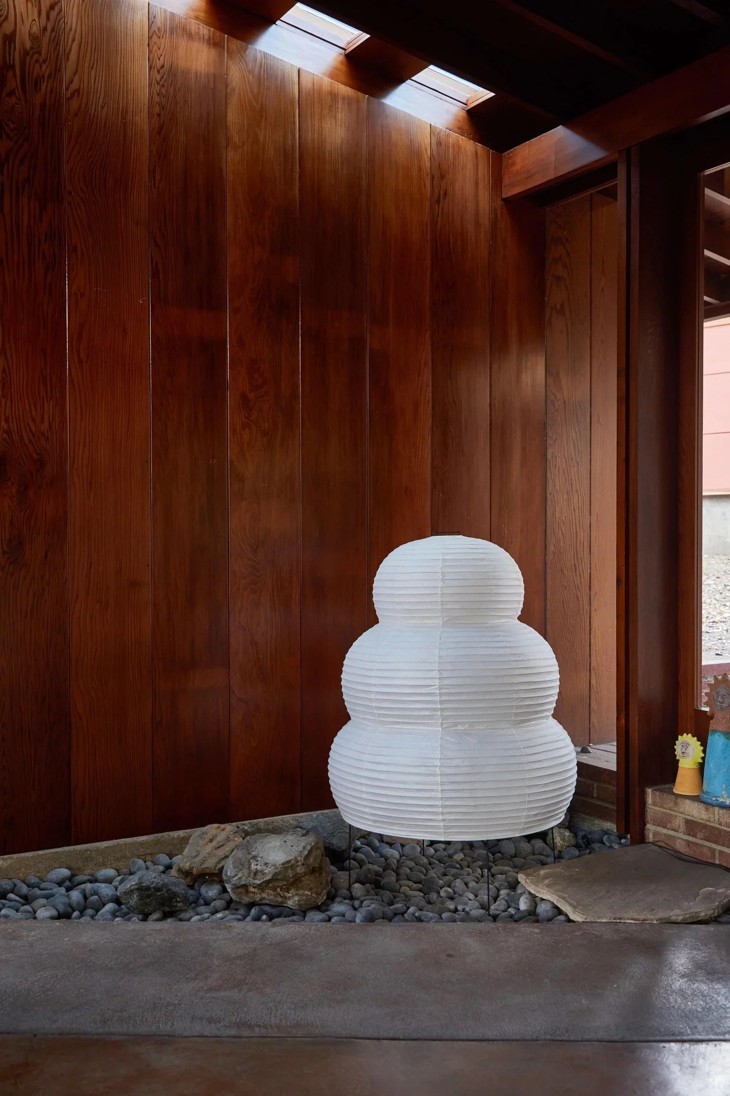 Oruva Paper Column Table Lamp