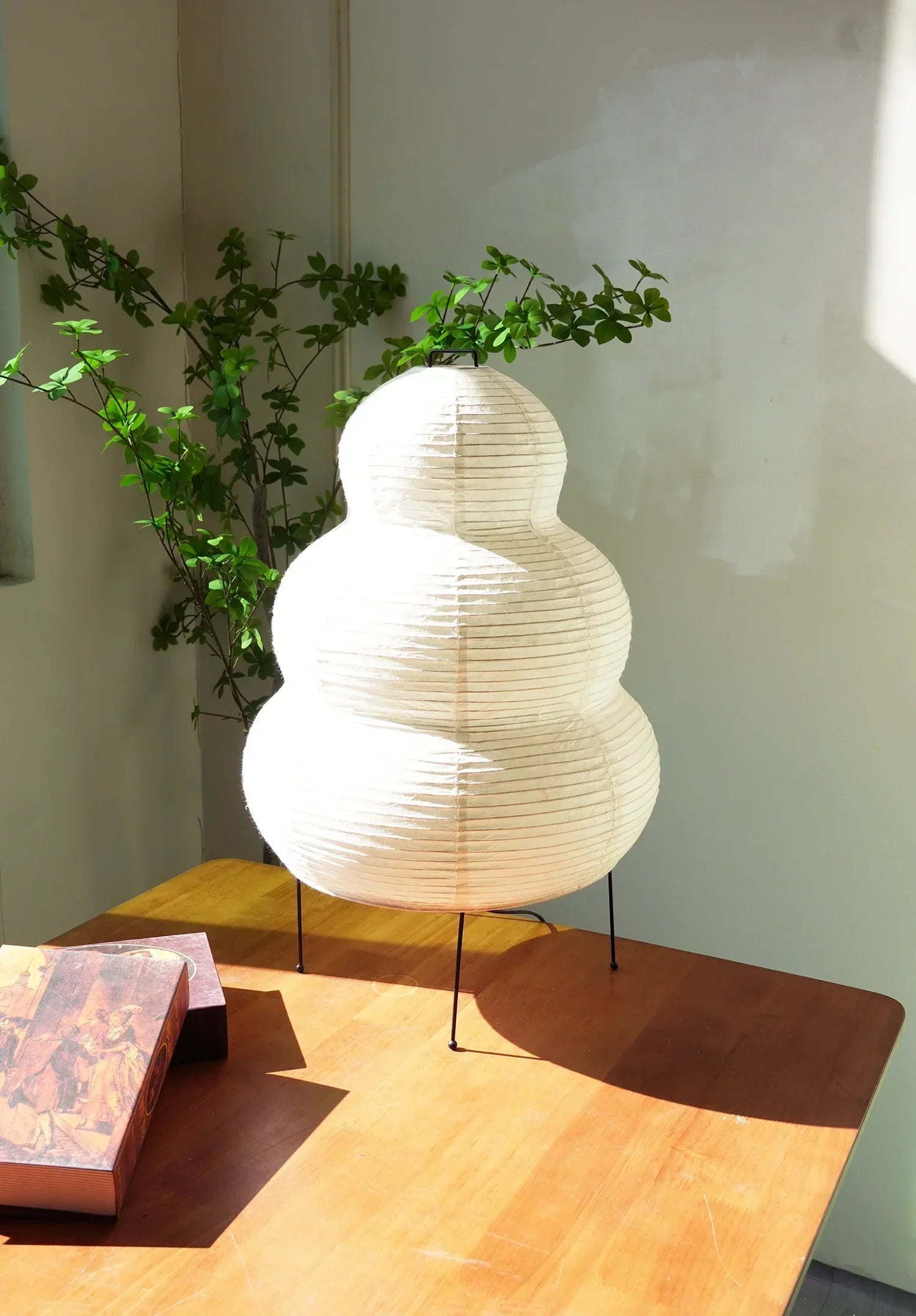 Oruva Paper Column Table Lamp