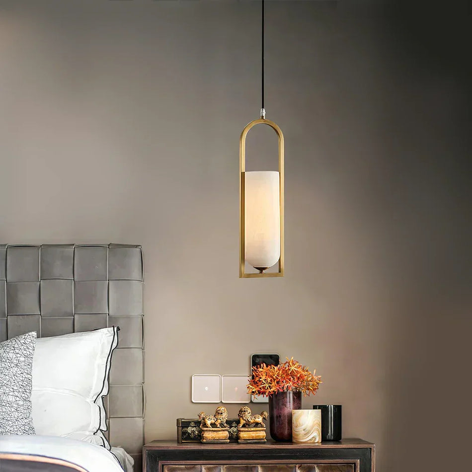 Alabaster Melange Pendant Light