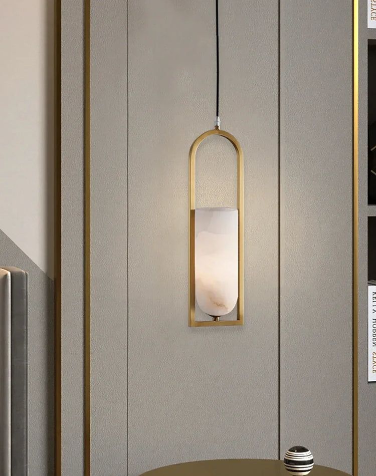 Alabaster Melange Pendant Light