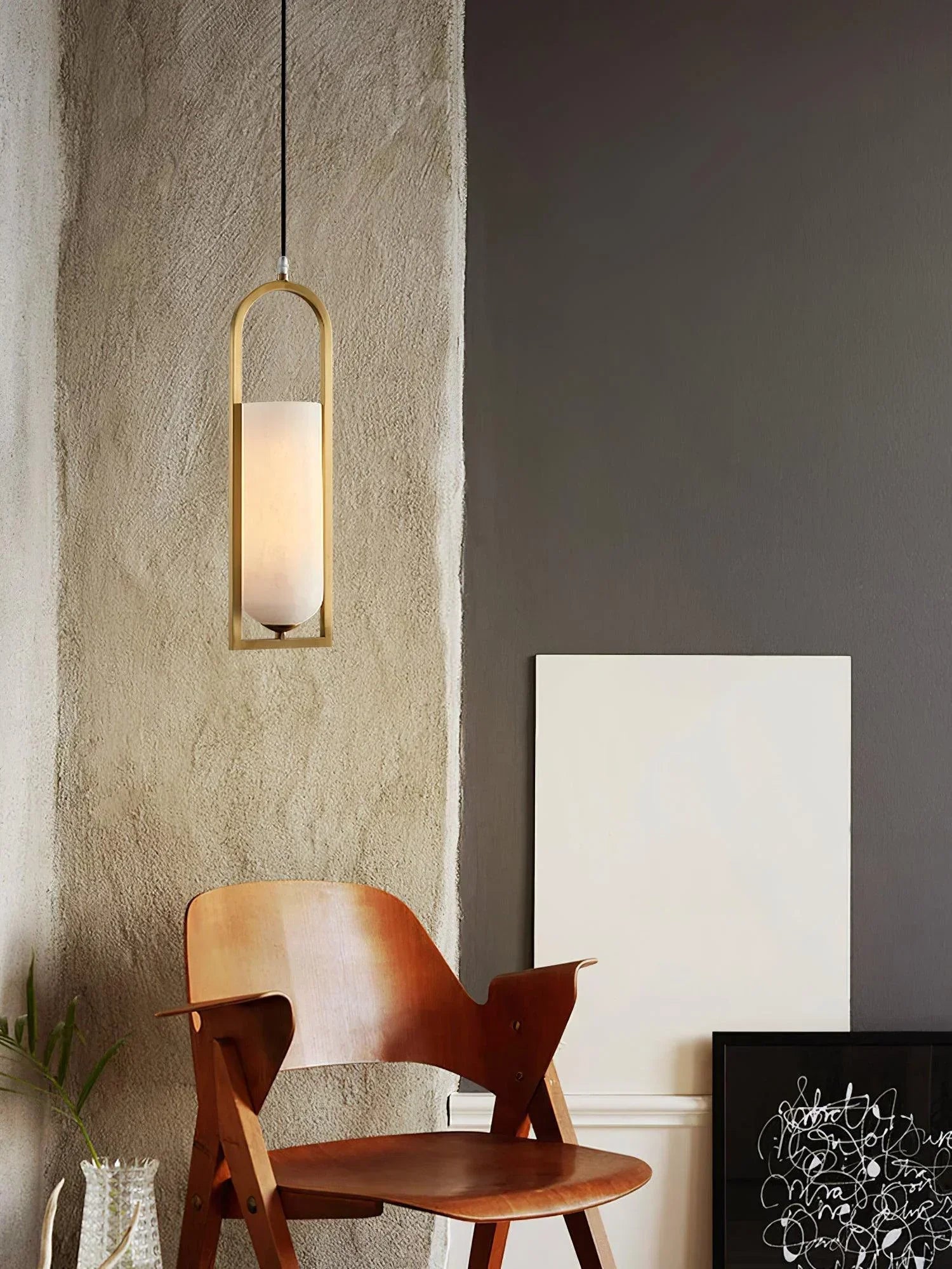 Alabaster Melange Pendant Light