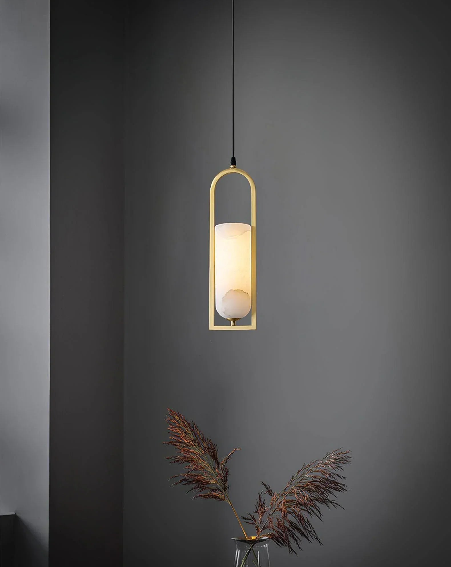 Alabaster Melange Pendant Light