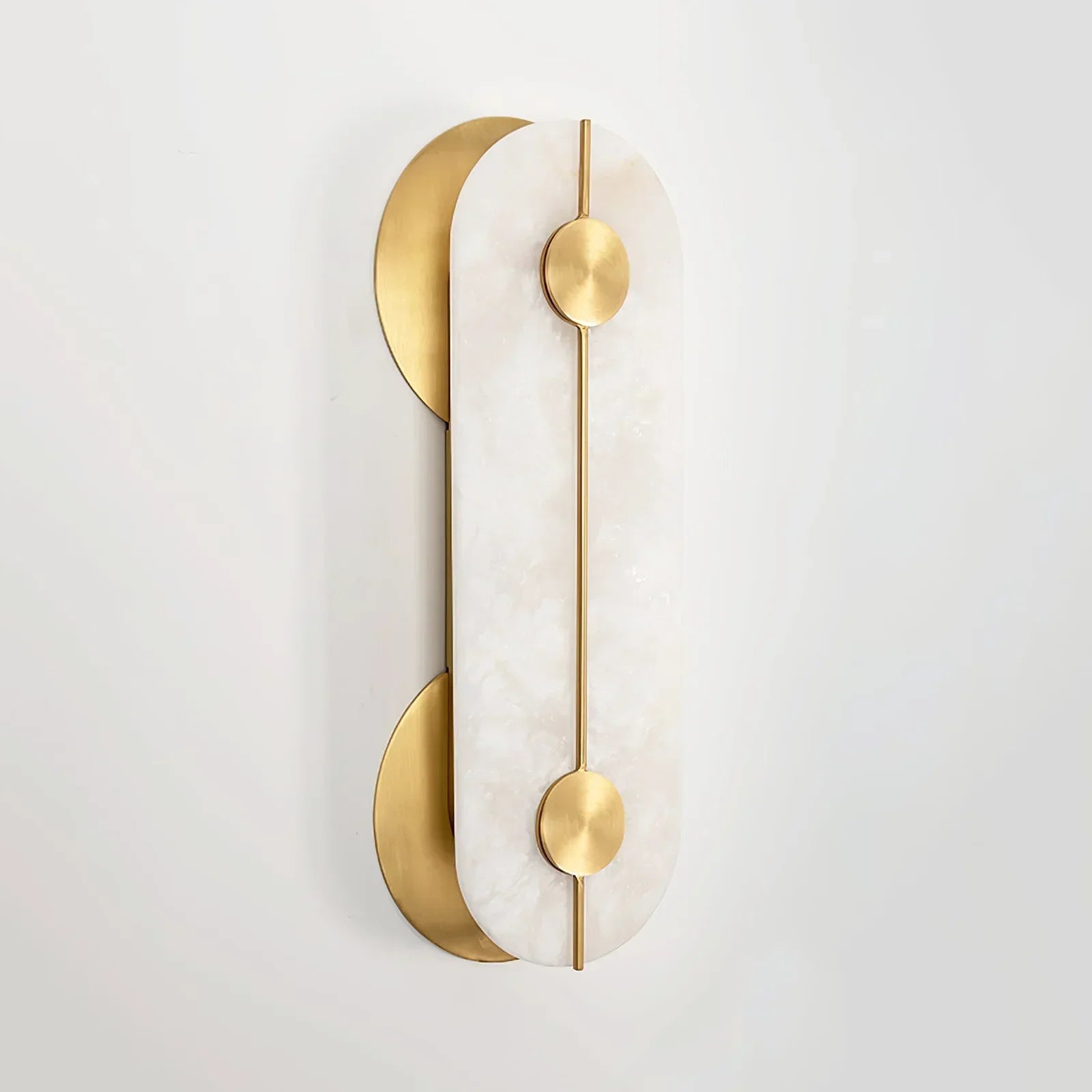 Alabaster Obvara Oval Wall Light