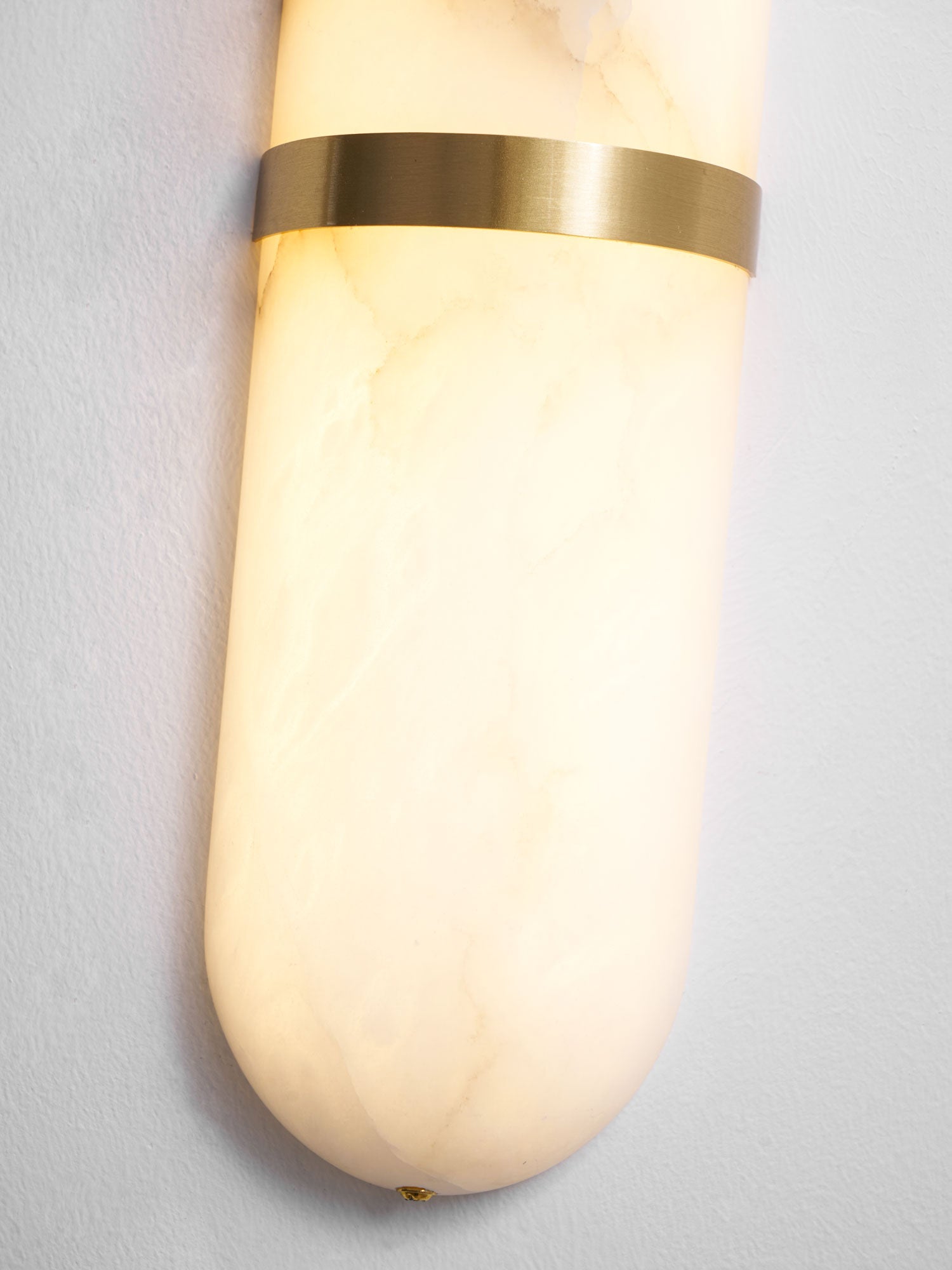Alabaster Pill Wall Sconce