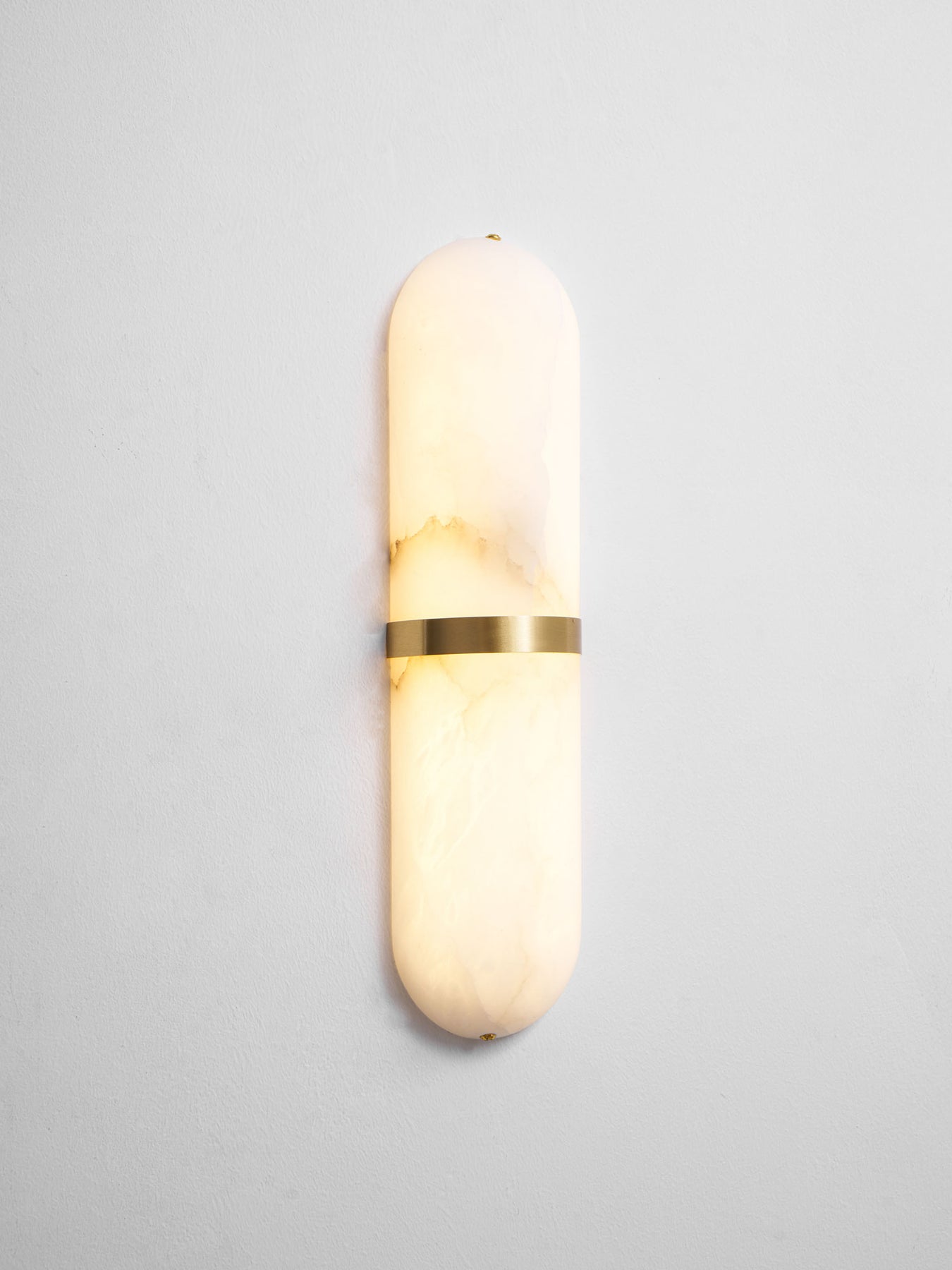 Alabaster Pill Wall Sconce