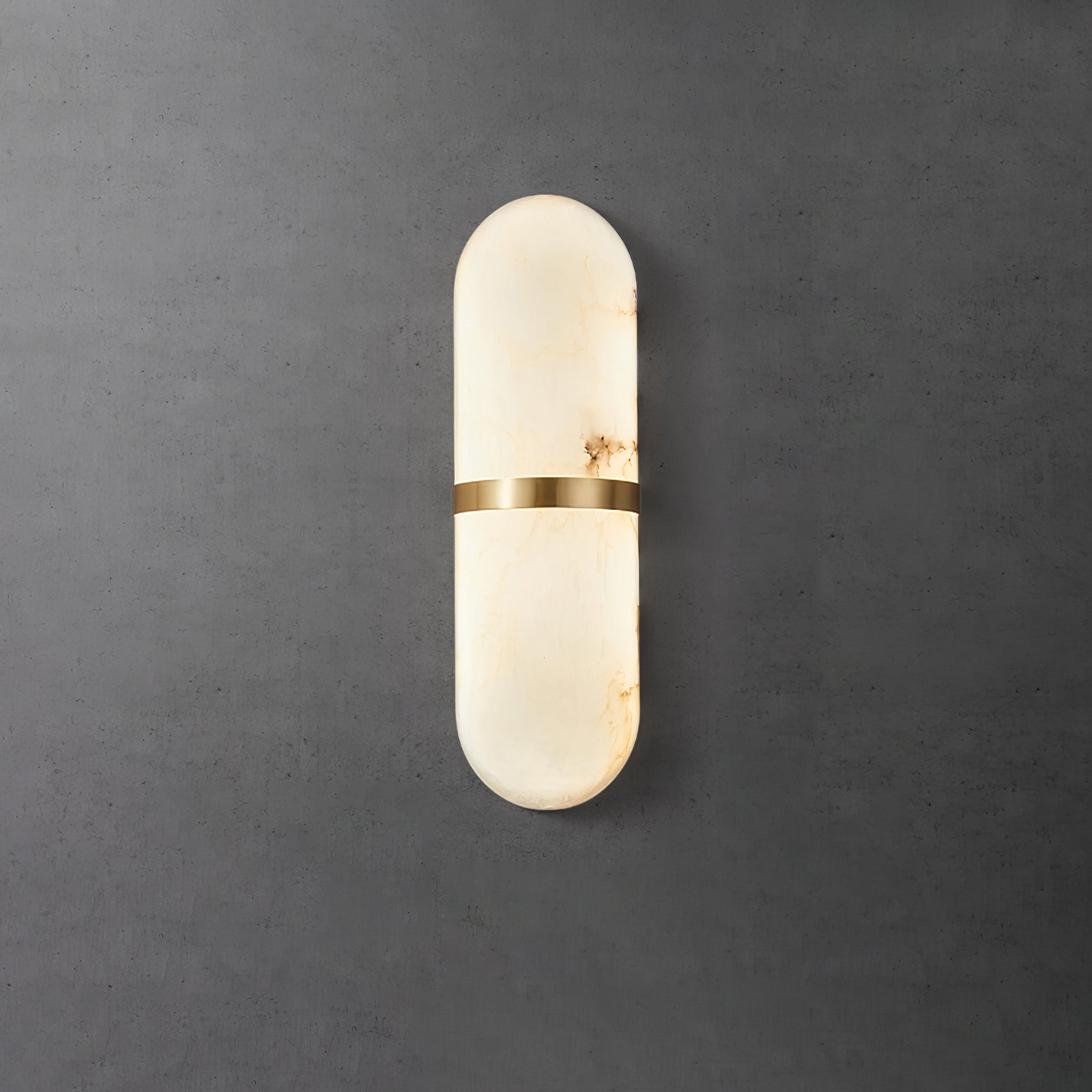 Alabaster Pill Wall Sconce