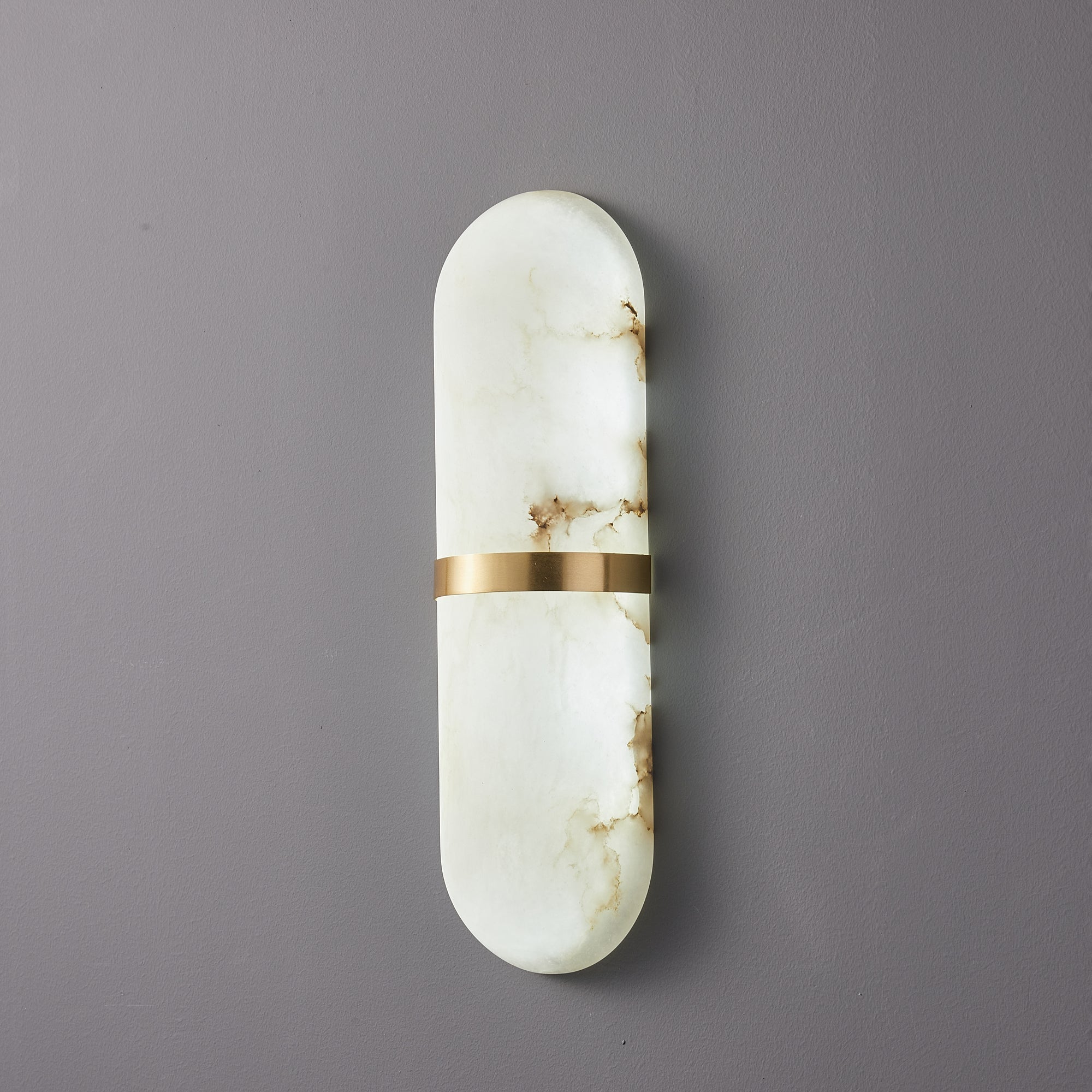 Alabaster Pill Wall Sconce