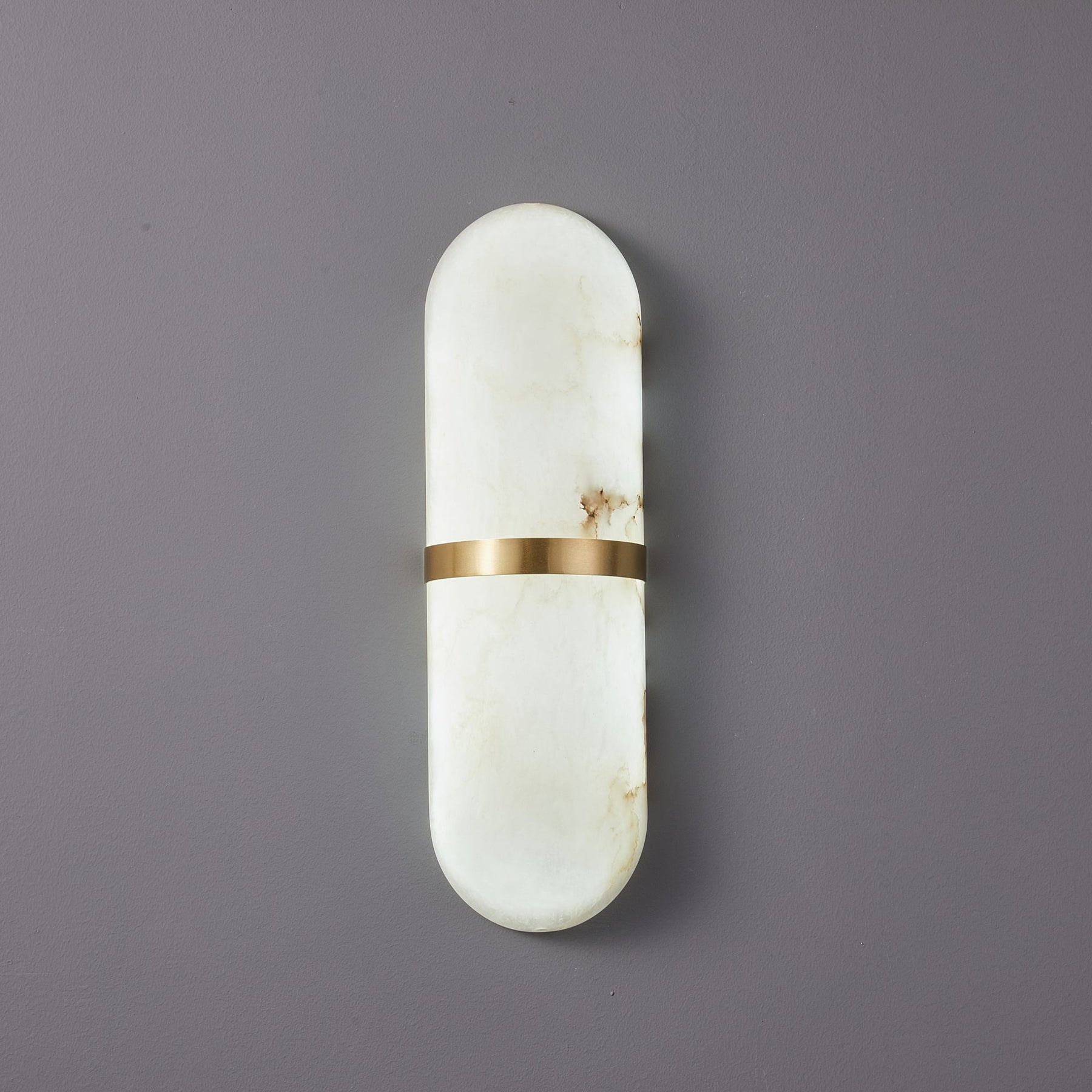 Alabaster Pill Wall Sconce