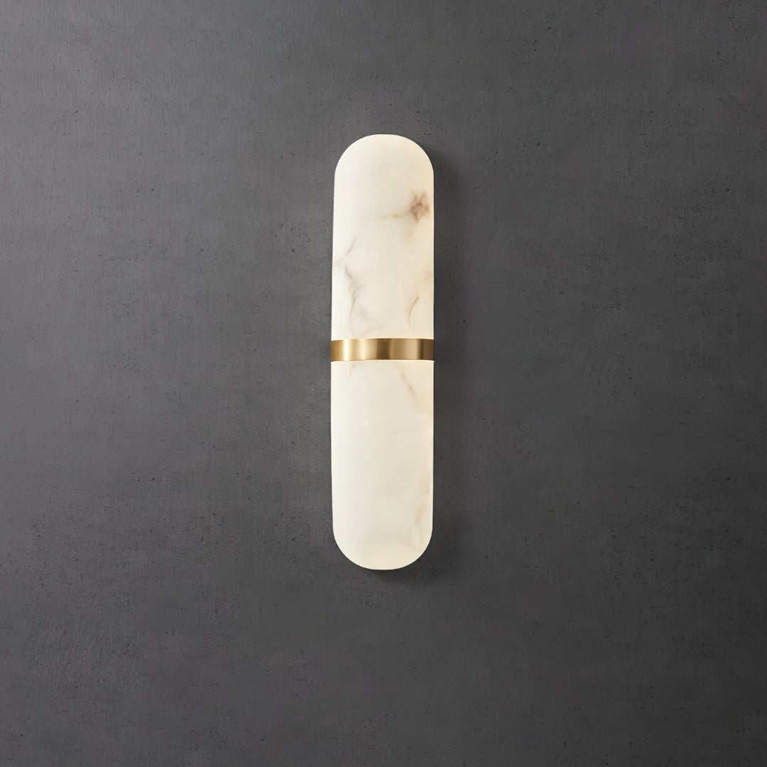 Alabaster Pill Wall Sconce