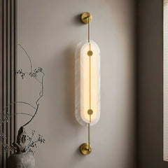 Solvane Alabaster Wall Sconce