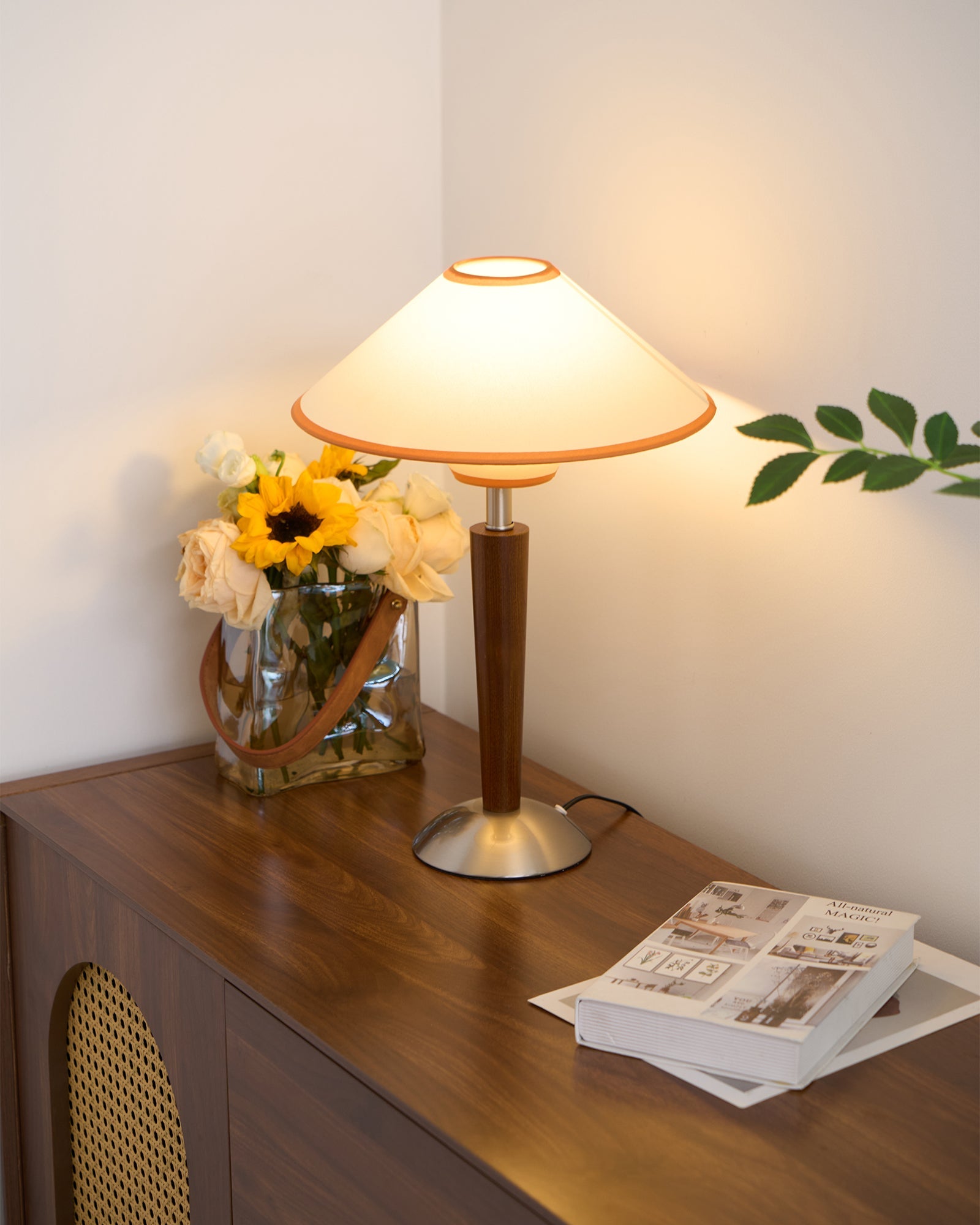 Alderwing Wood Table Lamp