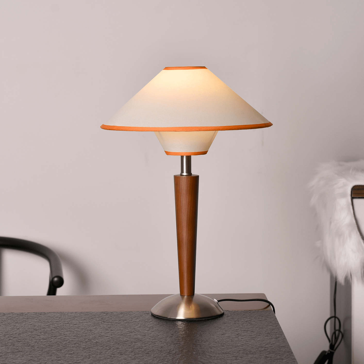 Alderwing Wood Table Lamp