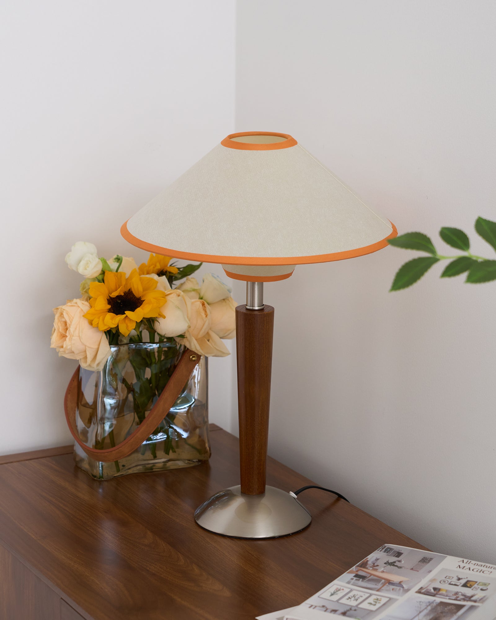 Alderwing Wood Table Lamp