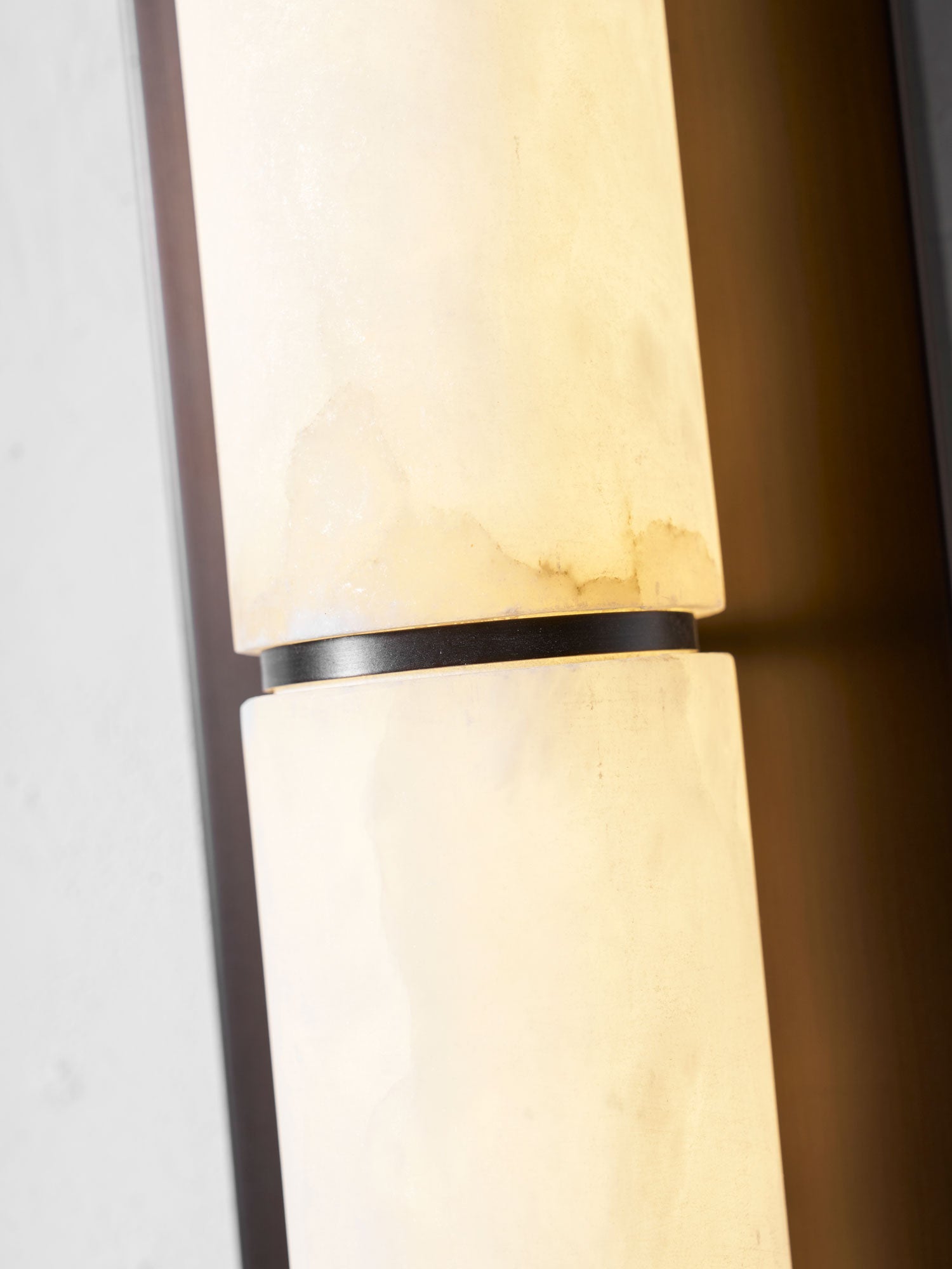 Arden Spanish Alabaster Column Sconce