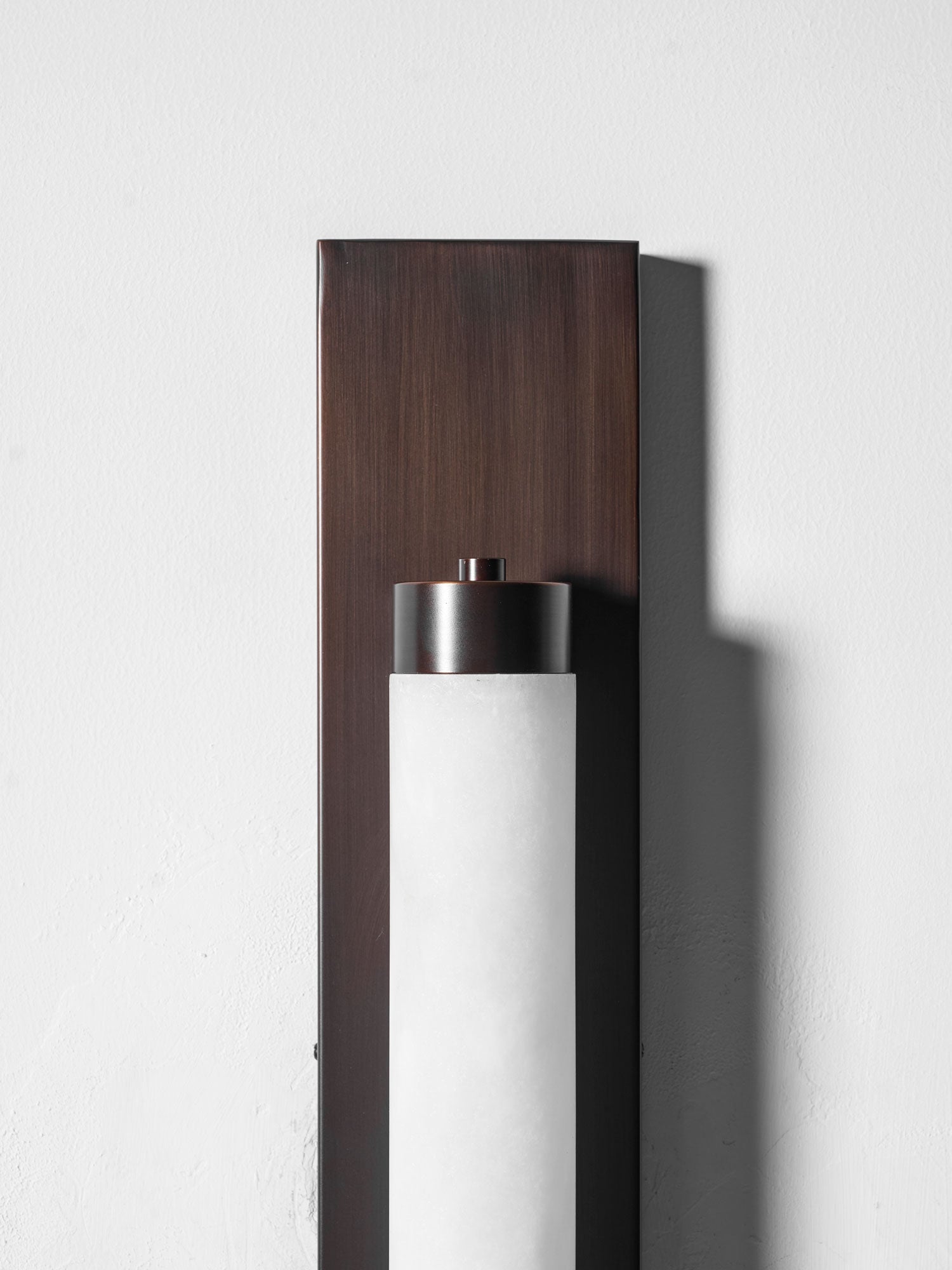 Arden Spanish Alabaster Column Sconce