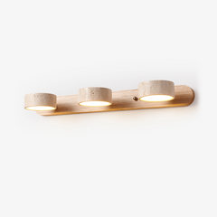 Arden Travertin Linear Wandleuchte
