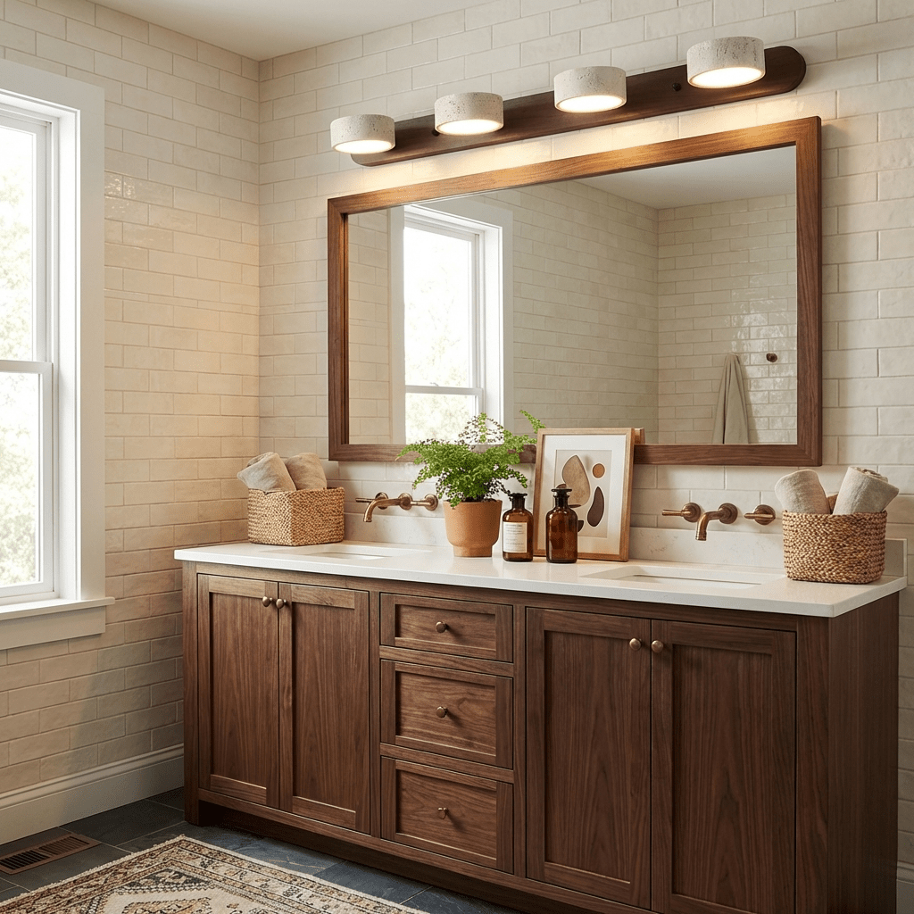 Arden Travertin Linear Wandleuchte