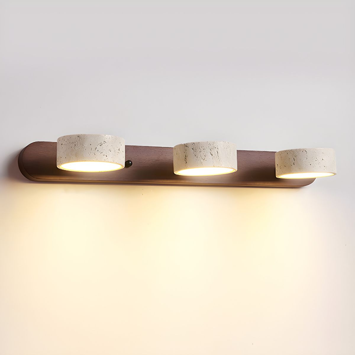Arden Travertin Linear Wandleuchte