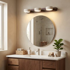 Arden Travertin Linear Wandleuchte