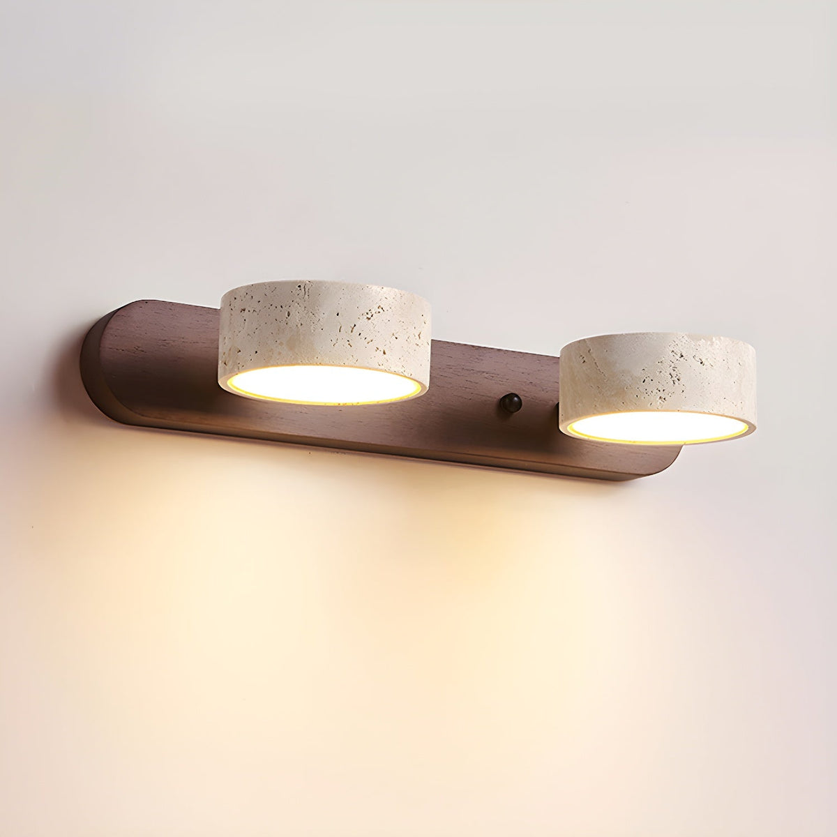 Arden Travertin Linear Wandleuchte