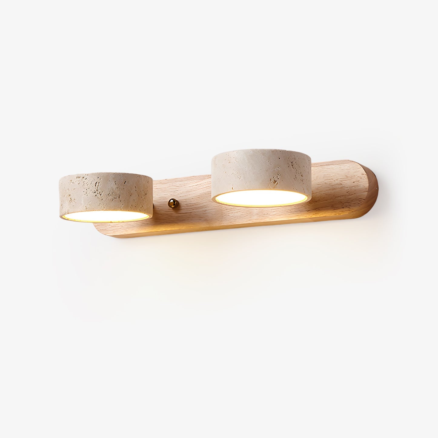 Arden Travertin Linear Wandleuchte
