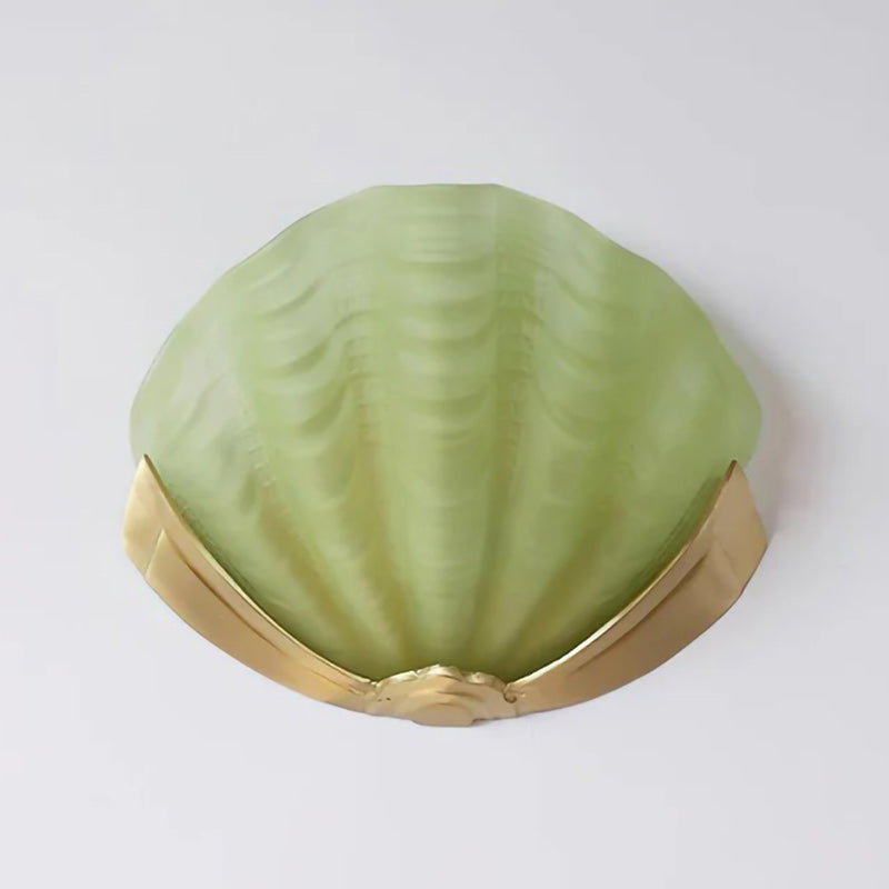 Art Deco Scallop Wall Sconce