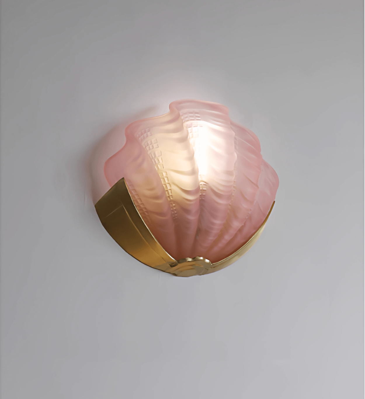 Art Deco Scallop Wall Sconce
