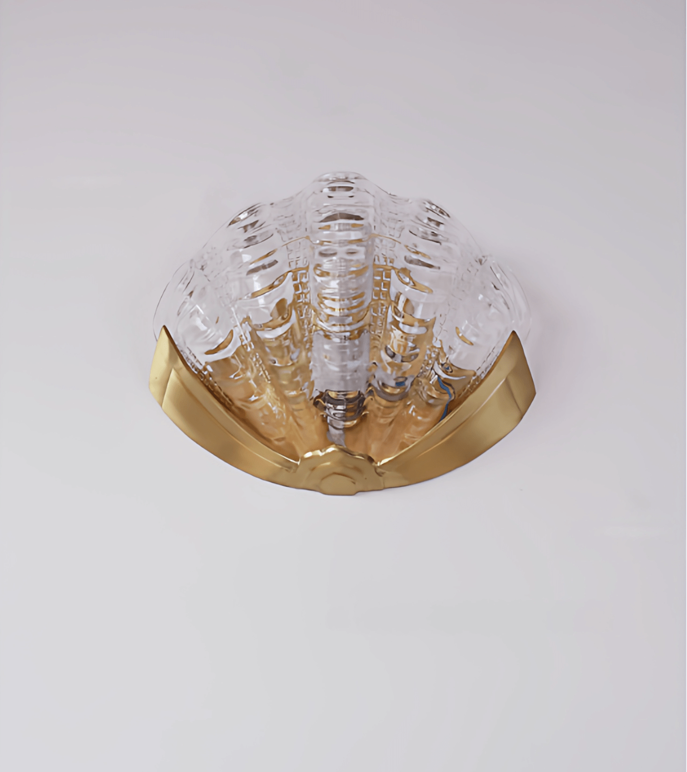 Art Deco Scallop Wall Sconce