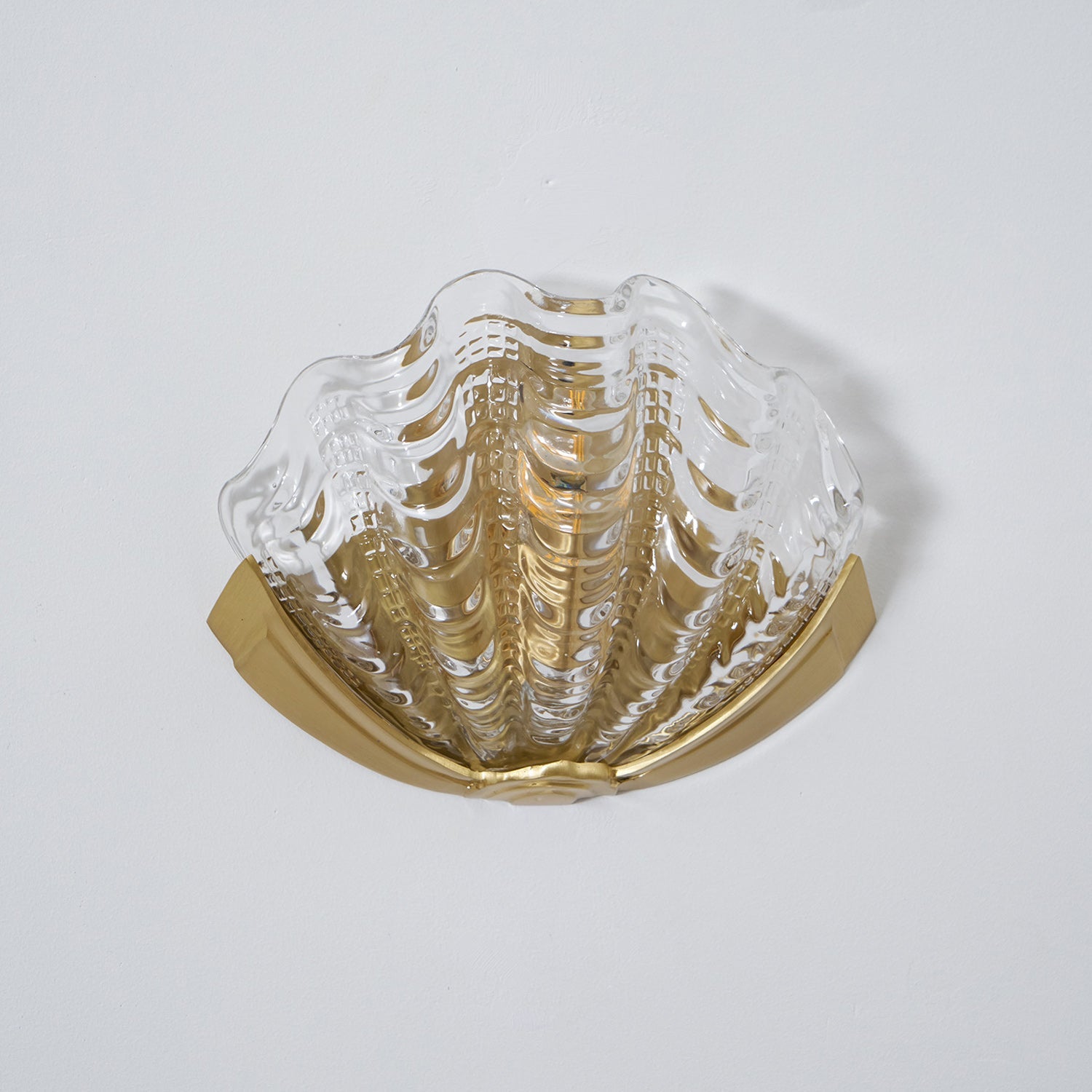 Art Deco Scallop Wall Sconce