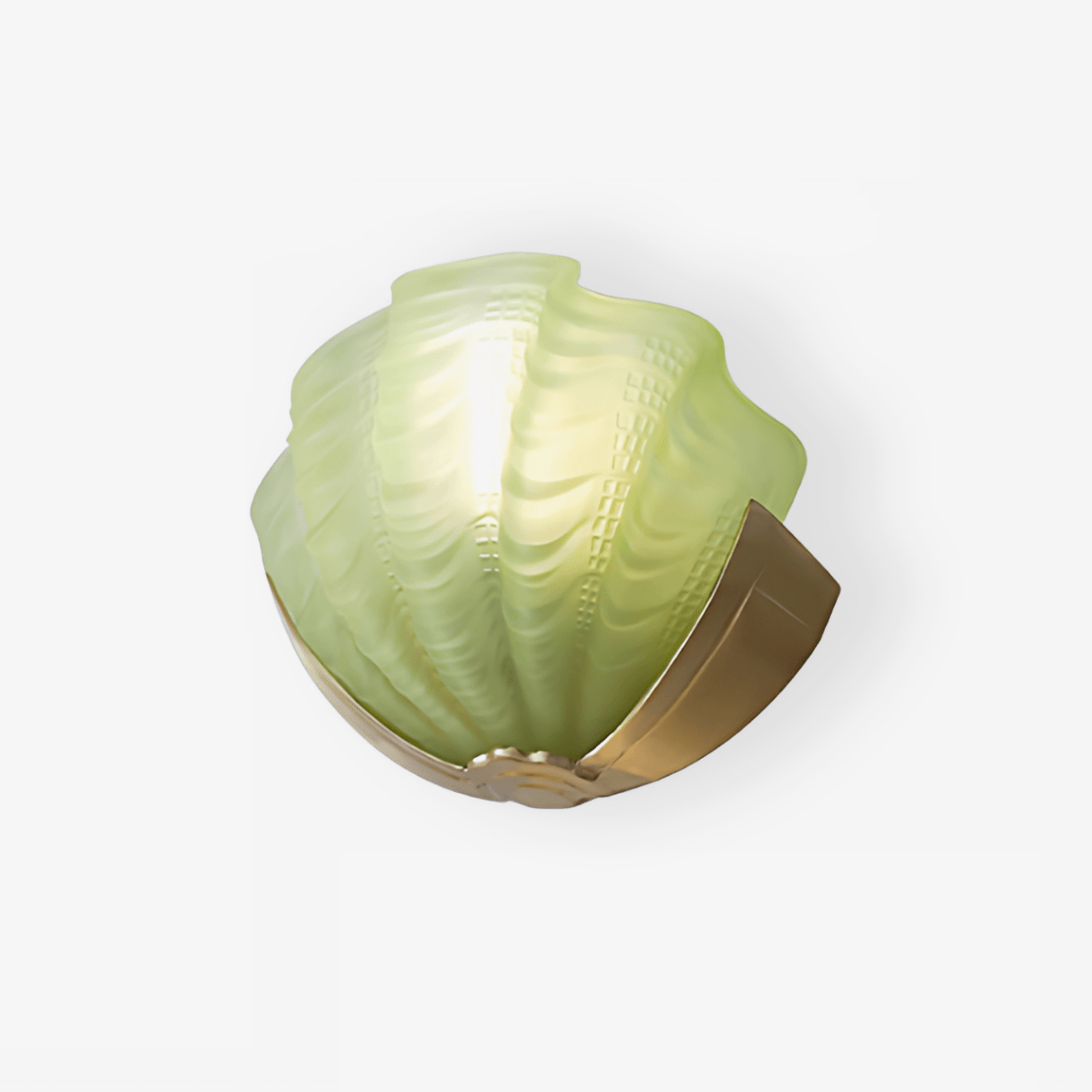 Art Deco Scallop Wall Sconce