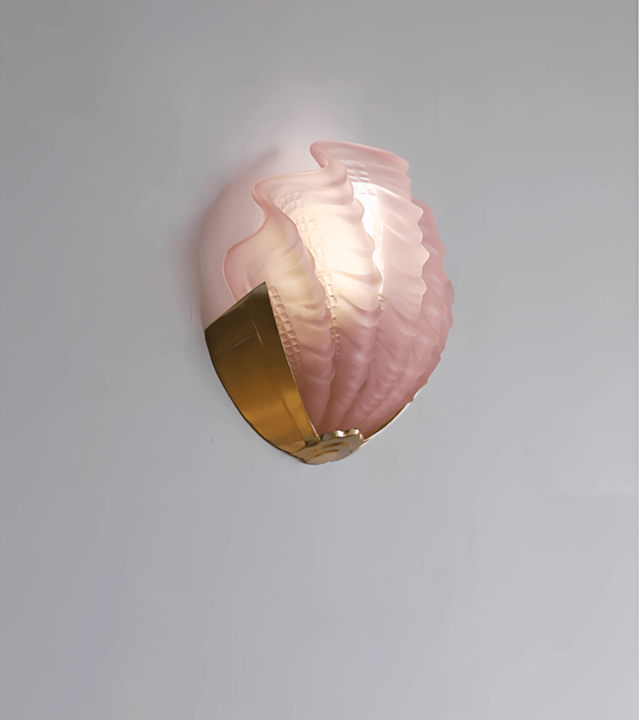 Art Deco Scallop Wall Sconce