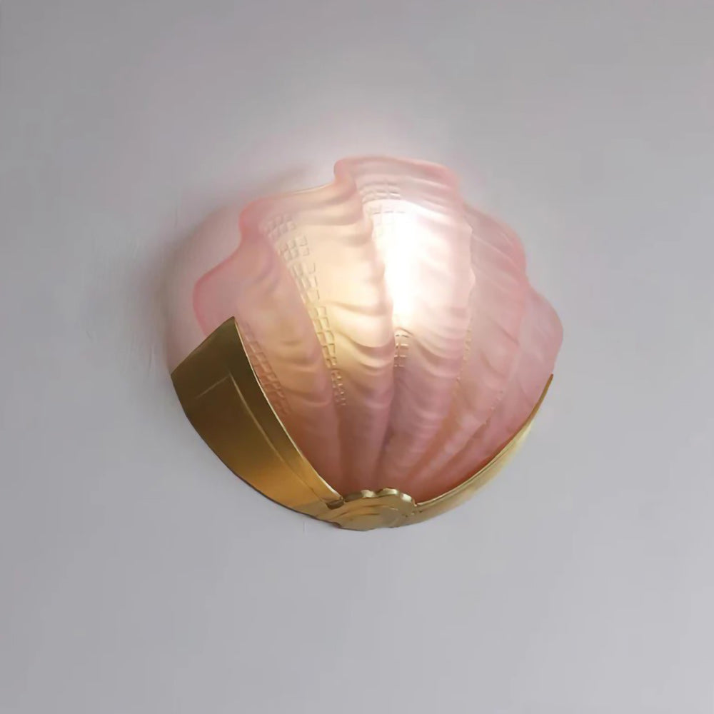Art Deco Scallop Wall Sconce