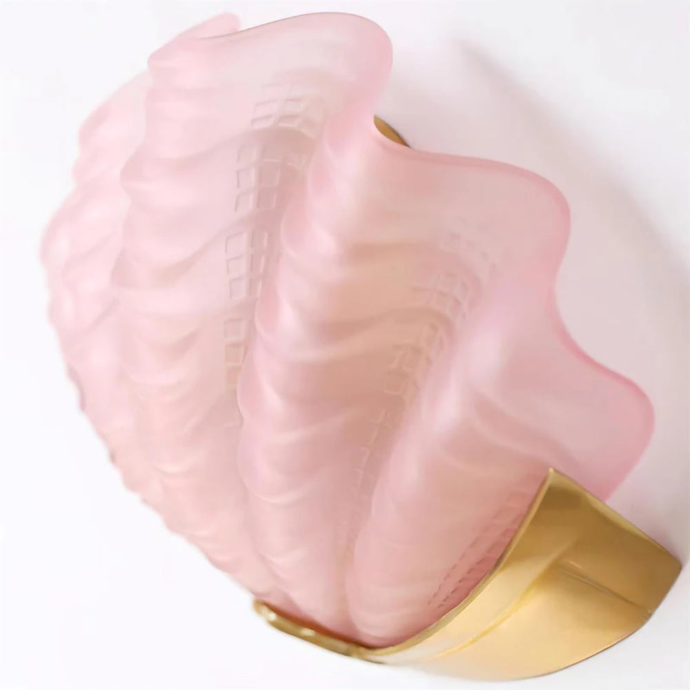 Art Deco Scallop Wall Sconce