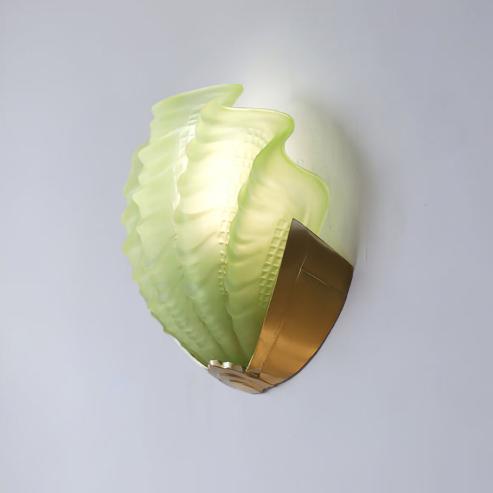 Art Deco Scallop Wall Sconce